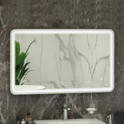 RAK Art Soft LED Illuminated Bathroom Mirror With Demister Pad 600mm H X 1200mm W - Chrome 5 RAK Art Soft LED Illuminated Bathroom Mirror With Demister Pad 600mm H X 1200mm W - Chrome -HEATANDPLUMB Sales rak ceramics art bathroom mirror rakartsfcp5004