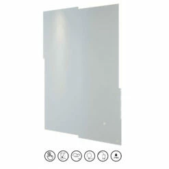 RAK Citrine Portrait LED Mirror With Switch And Demister Pad 800mm H X 600mm W Illuminated 11 RAK Citrine Portrait LED Mirror With Switch And Demister Pad 800mm H X 600mm W Illuminated -HEATANDPLUMB Sales rak ceramics citrine bathroom mirror rakcit5001 1 1