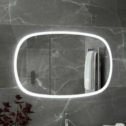 RAK Deco LED Illuminated Bathroom Mirror 600mm H X 800mm W