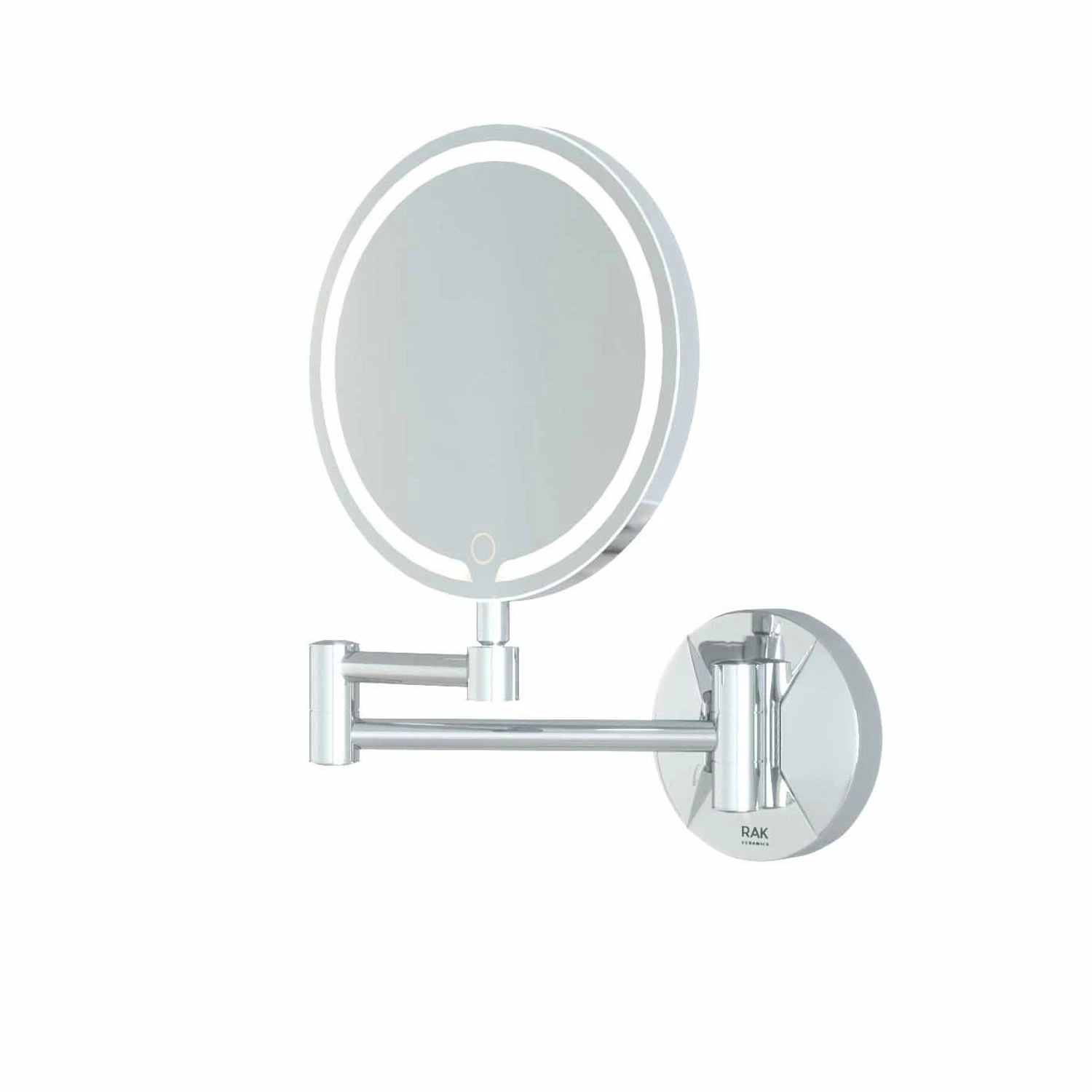 RAK Demeter Round LED 3x Magnifying Mirror With Switch 264mm H X 200mm W Illuminated 6 RAK Demeter Round LED 3x Magnifying Mirror With Switch 264mm H X 200mm W Illuminated - Image 4