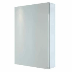 RAK Gemini 1-Door Mirrored Bathroom Cabinet 700mm H X 500mm W - Stainless Steel