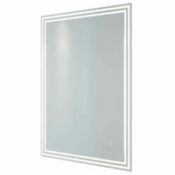 RAK Hermes Portrait LED Mirror With Switch And Demister Pad 800mm H X 600mm W Illuminated 13 RAK Hermes Portrait LED Mirror With Switch And Demister Pad 800mm H X 600mm W Illuminated -HEATANDPLUMB Sales rak ceramics hermes bathroom mirror rakher5001