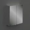 RAK Joy 2 Doors Wall Hung Mirror Cabinet 600mm Wide -HEATANDPLUMB Sales rak ceramics joy bathroom cabinet joymc06002