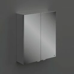 RAK Joy 2 Doors Wall Hung Mirror Cabinet 600mm Wide