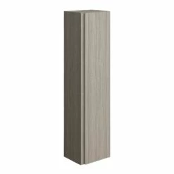 RAK Joy Wall Hung Tall Storage Unit 300mm Wide - Grey Elm 5 RAK Joy Wall Hung Tall Storage Unit 300mm Wide - Grey Elm -HEATANDPLUMB Sales rak ceramics joy bathroom furniture joyts120egy 2
