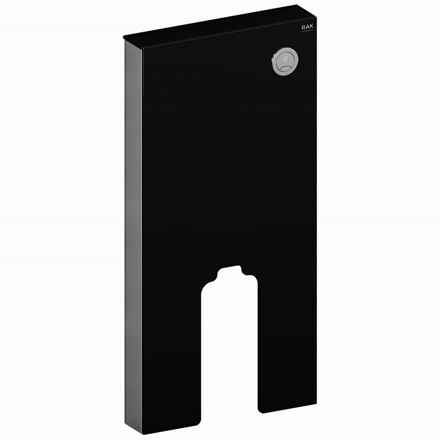 RAK Obelisk Cistern Cabinet For Back To Wall Toilet Pan - Black 3 RAK Obelisk Cistern Cabinet For Back To Wall Toilet Pan - Black