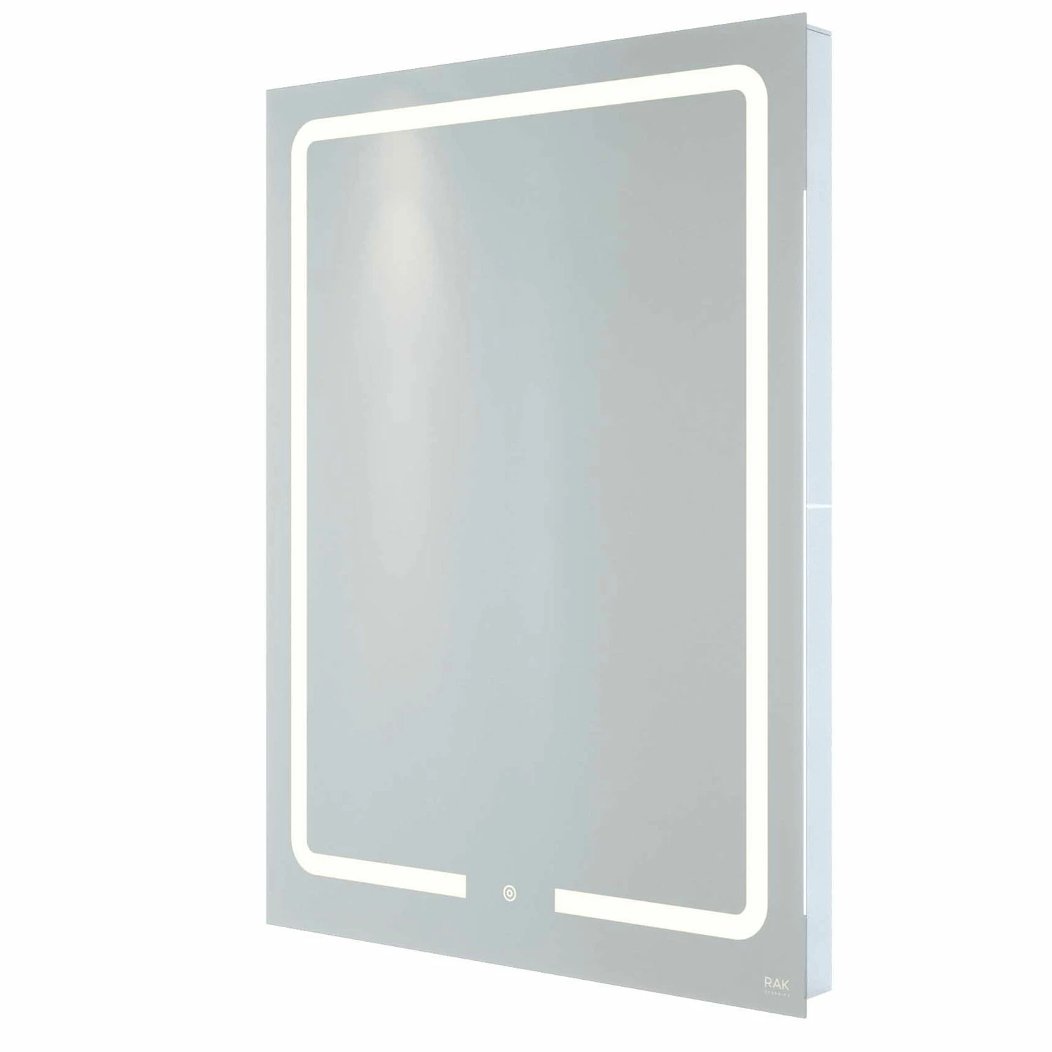 RAK Pegasus LED Portrait Mirror With Switch And Demister Pad 800mm H X 600mm W Illuminated 4 RAK Pegasus LED Portrait Mirror With Switch And Demister Pad 800mm H X 600mm W Illuminated - Image 2