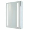 RAK Sagittarius 1-Door Mirrored Bathroom Cabinet 700mm H X 500mm W 2 RAK Sagittarius 1-Door Mirrored Bathroom Cabinet 700mm H X 500mm W -HEATANDPLUMB Sales rak ceramics sagittarius bathroom cabinet raksag5001