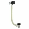 RAK Square Overflow Bath Filler With Waste - Black 2 RAK Square Overflow Bath Filler With Waste - Black -HEATANDPLUMB Sales rak ceramics square waste rakl9025sqb