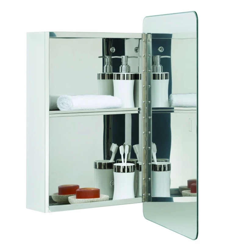 RAK Uno Single Cabinet With Mirrored Door 660mm H X 460mm W 4 RAK Uno Single Cabinet With Mirrored Door 660mm H X 460mm W - Image 2
