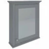 RAK Washington Mirrored Bathroom Cabinet 650mm W X 750mm H - Grey -HEATANDPLUMB Sales rak ceramics washington bathroom cabinet rakwmc60503 2