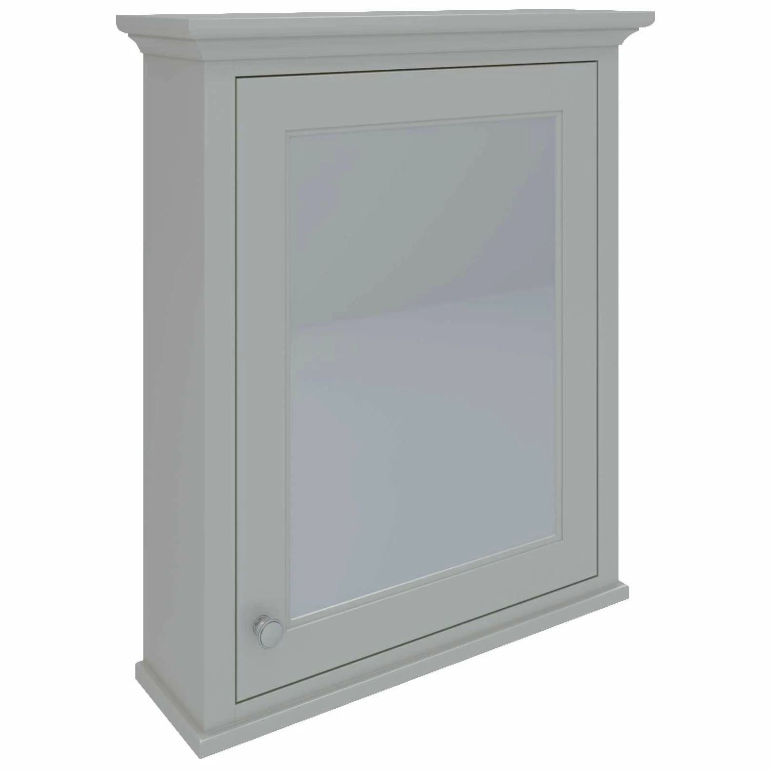 RAK Washington Mirrored Bathroom Cabinet 650mm W X 750mm H - Greige 3 RAK Washington Mirrored Bathroom Cabinet 650mm W X 750mm H - Greige