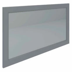 RAK Washington Framed Bathroom Mirror - 650mm H X 1185mm W - Grey