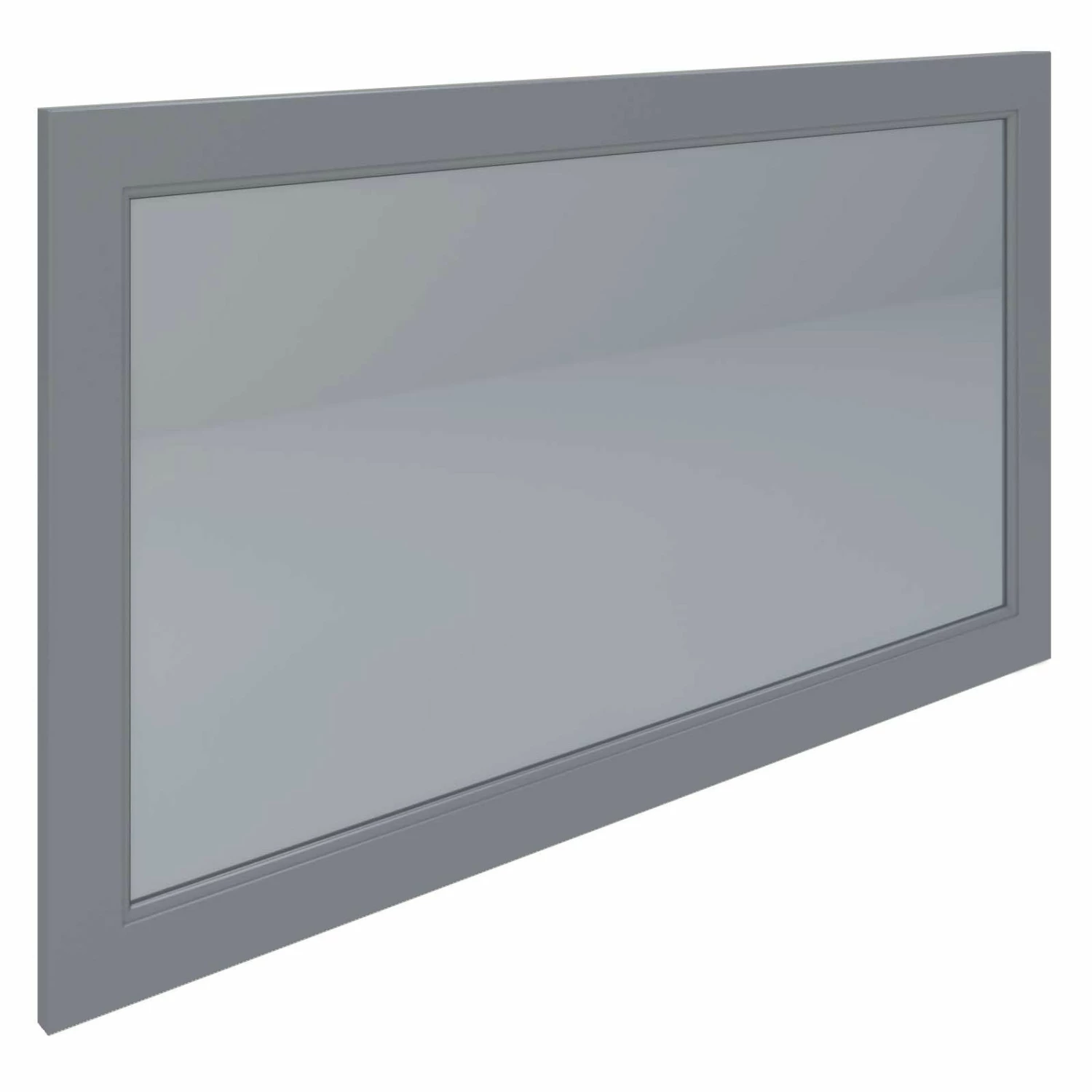 RAK Washington Framed Bathroom Mirror - 650mm H X 1185mm W - Grey 3 RAK Washington Framed Bathroom Mirror - 650mm H X 1185mm W - Grey