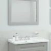 RAK Washington Framed Bathroom Mirror - 650mm H X 585mm W - Grey 1 RAK Washington Framed Bathroom Mirror - 650mm H X 585mm W - Grey -HEATANDPLUMB Sales rak ceramics washington bathroom mirror rakwmr120503 3