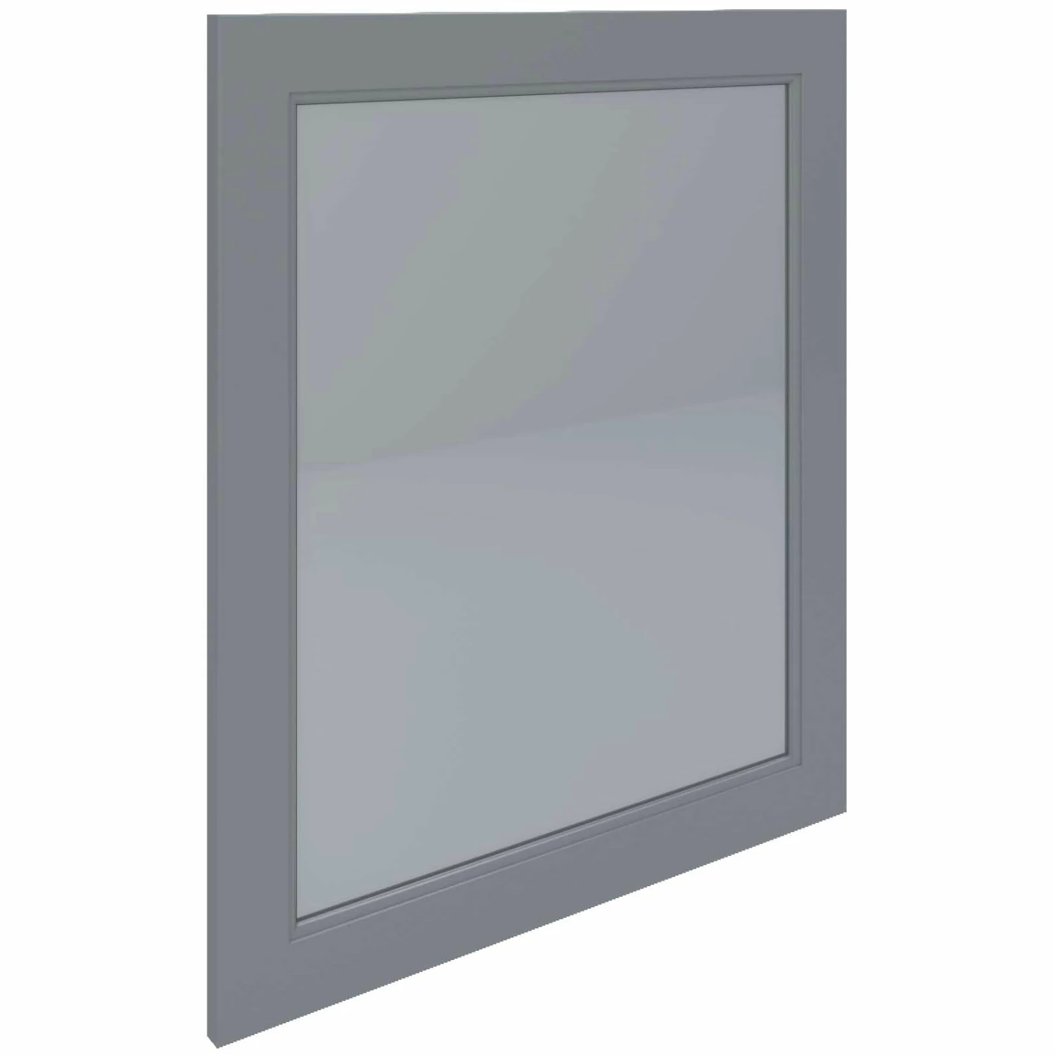 RAK Washington Framed Bathroom Mirror - 650mm H X 585mm W - Grey 4 RAK Washington Framed Bathroom Mirror - 650mm H X 585mm W - Grey - Image 2