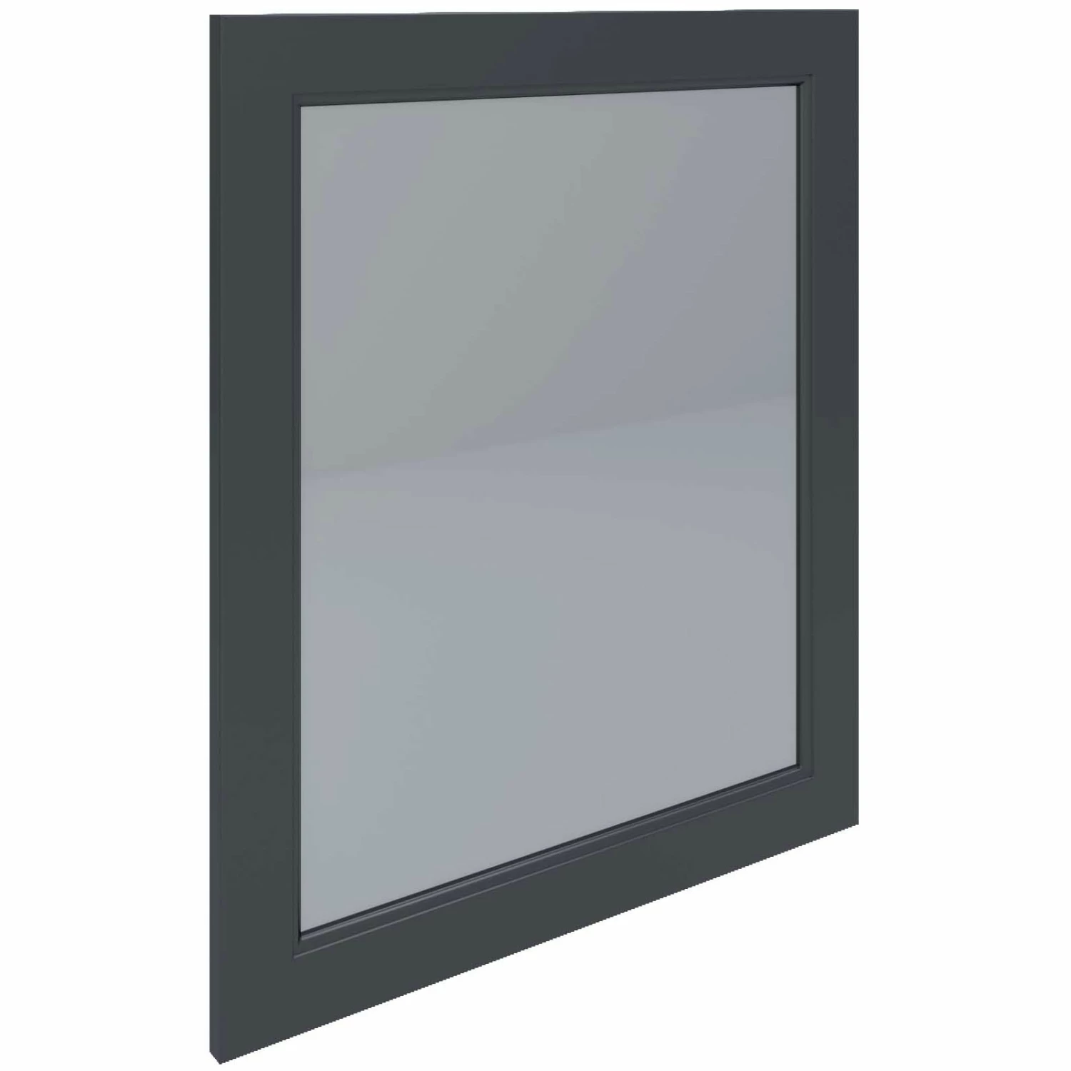 RAK Washington Framed Bathroom Mirror - 650mm H X 585mm W - Black 4 RAK Washington Framed Bathroom Mirror - 650mm H X 585mm W - Black - Image 2
