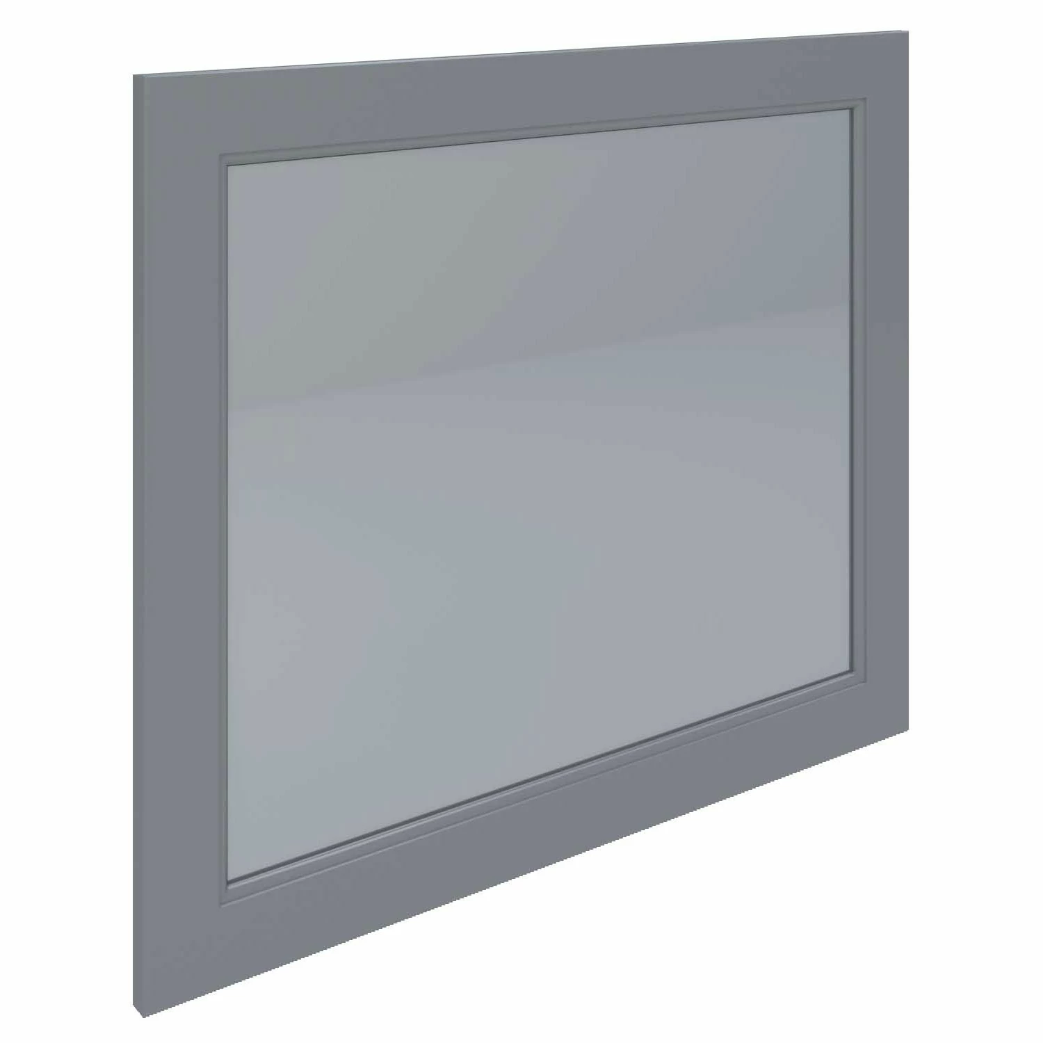 RAK Washington Framed Bathroom Mirror - 650mm H X 785mm W - Grey 4 RAK Washington Framed Bathroom Mirror - 650mm H X 785mm W - Grey - Image 2