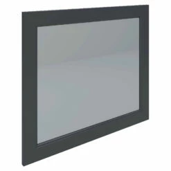 RAK Washington Framed Bathroom Mirror - 650mm H X 785mm W - Black