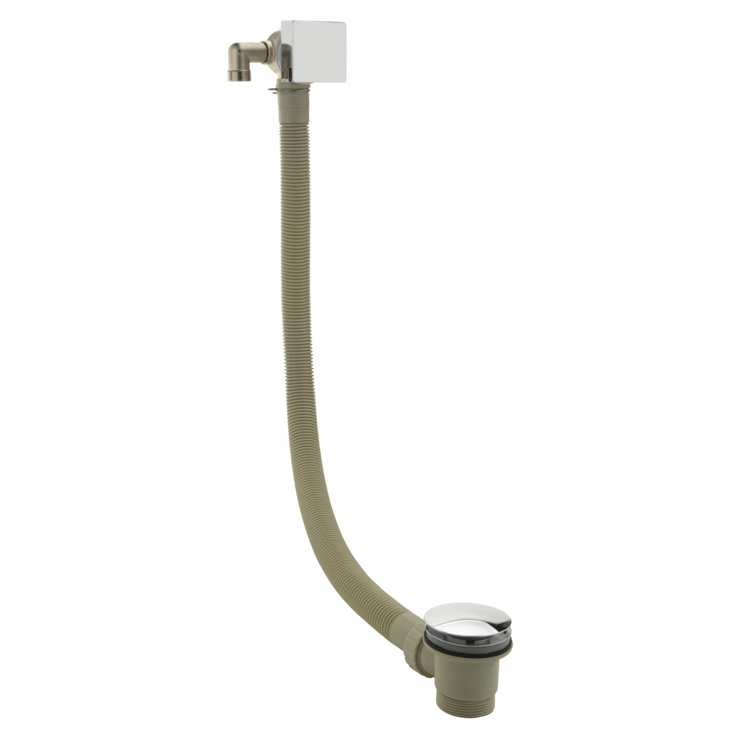 Sagittarius Minimal Cube Centrafill Bath Filler With Spring Loaded Pop Up Waste - 600mm 4 Sagittarius Minimal Cube Centrafill Bath Filler With Spring Loaded Pop Up Waste - 600mm - Image 2