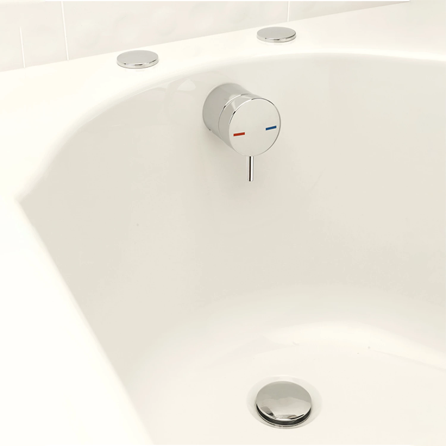 Sagittarius Lever Centrafill Bath Waste Built-In On/Off Control Chrome 3 Sagittarius Lever Centrafill Bath Waste Built-In On/Off Control Chrome
