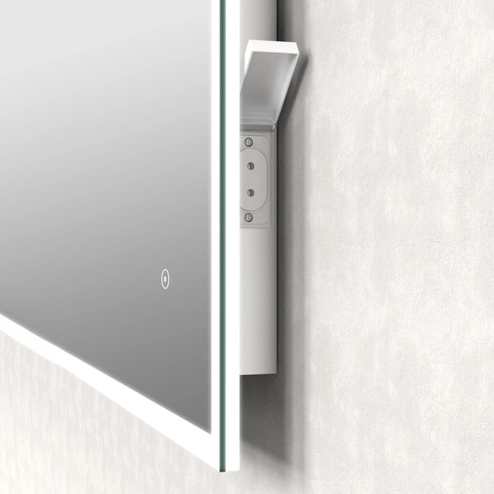 Signature Luca Surround-Lit LED Bathroom Mirror With Demister Pad 600mm H X 1200mm W 6 Signature Luca Surround-Lit LED Bathroom Mirror With Demister Pad 600mm H X 1200mm W - Image 4