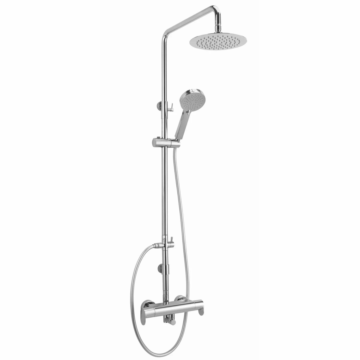 Sagittarius Plaza Bar Shower Mixer With Shower Kit + Fixed Head 4 Sagittarius Plaza Bar Shower Mixer With Shower Kit + Fixed Head - Image 2