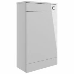 Signature Aalborg Back To Wall WC Toilet Unit 500mm Wide - Grey Gloss 5 Signature Aalborg Back To Wall WC Toilet Unit 500mm Wide - Grey Gloss -HEATANDPLUMB Sales signature aalborg back to wall wc unit sign103309