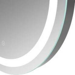 Signature Amelia Round Front-Lit LED Bathroom Mirror With Demister Pad 800mm Diameter