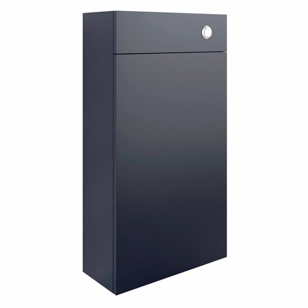 Signature Bergen Slim Back To Wall WC Toilet Unit 500mm Wide - Matt Indigo Blue 4 Signature Bergen Slim Back To Wall WC Toilet Unit 500mm Wide - Matt Indigo Blue - Image 2