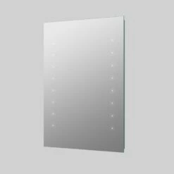 Signature Chloe Battery Operated LED Bathroom Mirror 800mm H X 600mm W -HEATANDPLUMB Sales signature chloe bathroom mirror dims0094 2