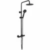 Signature Round Cool-Touch Thermostatic Bar Mixer Shower With Shower Kit And Fixed Head - Matt Black 2 Signature Round Cool-Touch Thermostatic Bar Mixer Shower With Shower Kit And Fixed Head - Matt Black -HEATANDPLUMB Sales signature complete mixer shower sign105887