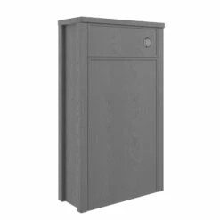 Signature Copenhagen Back To Wall WC Toilet Unit 500mm Wide - Grey Ash