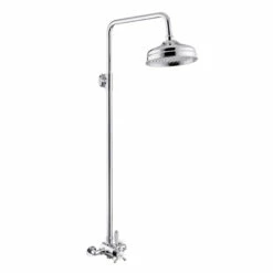 Signature Eternal Traditional Concentric Single Outlet Exposed Mixer Shower With Fixed Head - Chrome