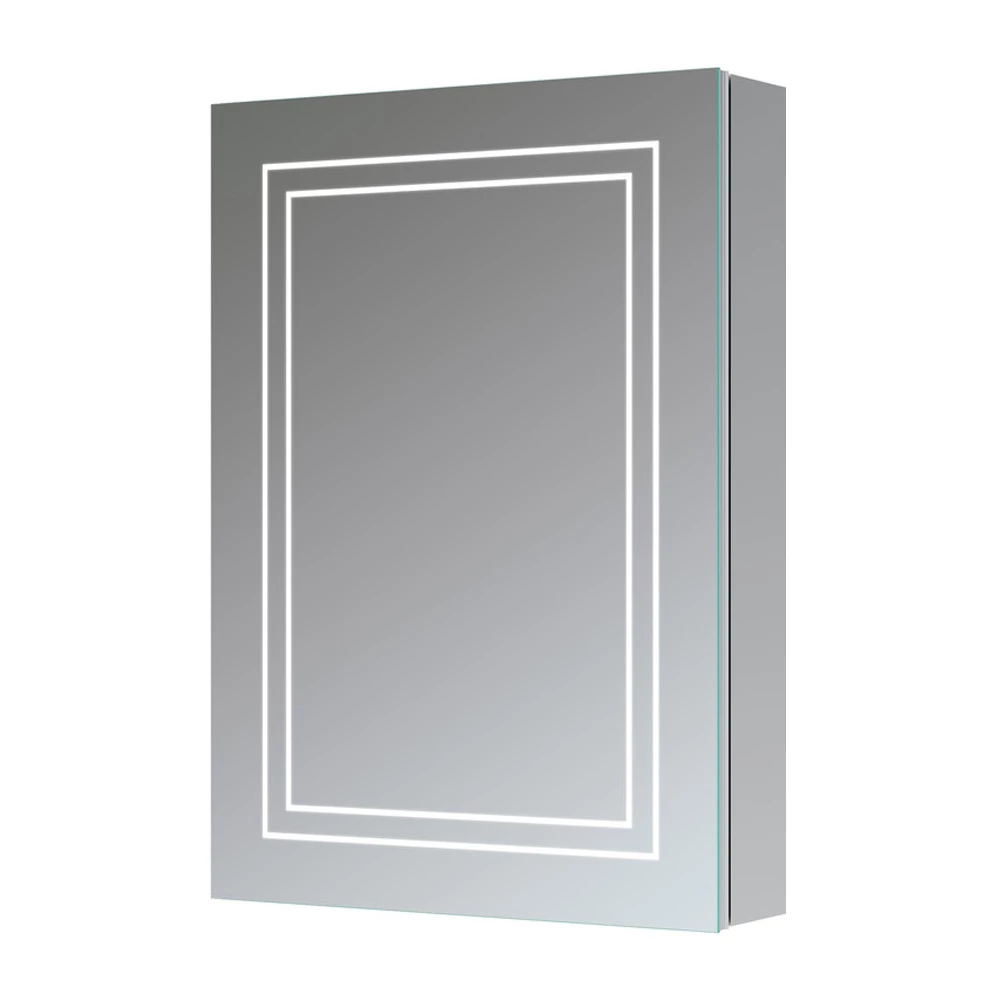 Signature Finley 1-Door LED Mirrored Bathroom Cabinet With Demister Pad 700mm H X 500mm W 6 Signature Finley 1-Door LED Mirrored Bathroom Cabinet With Demister Pad 700mm H X 500mm W - Image 4