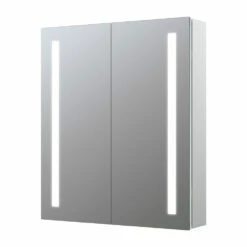 Signature Freya 2-Door LED Mirrored Bathroom Cabinet With Demister Pad 700mm H X 600mm W 9 Signature Freya 2-Door LED Mirrored Bathroom Cabinet With Demister Pad 700mm H X 600mm W -HEATANDPLUMB Sales signature freya bathroom cabinet sign106298