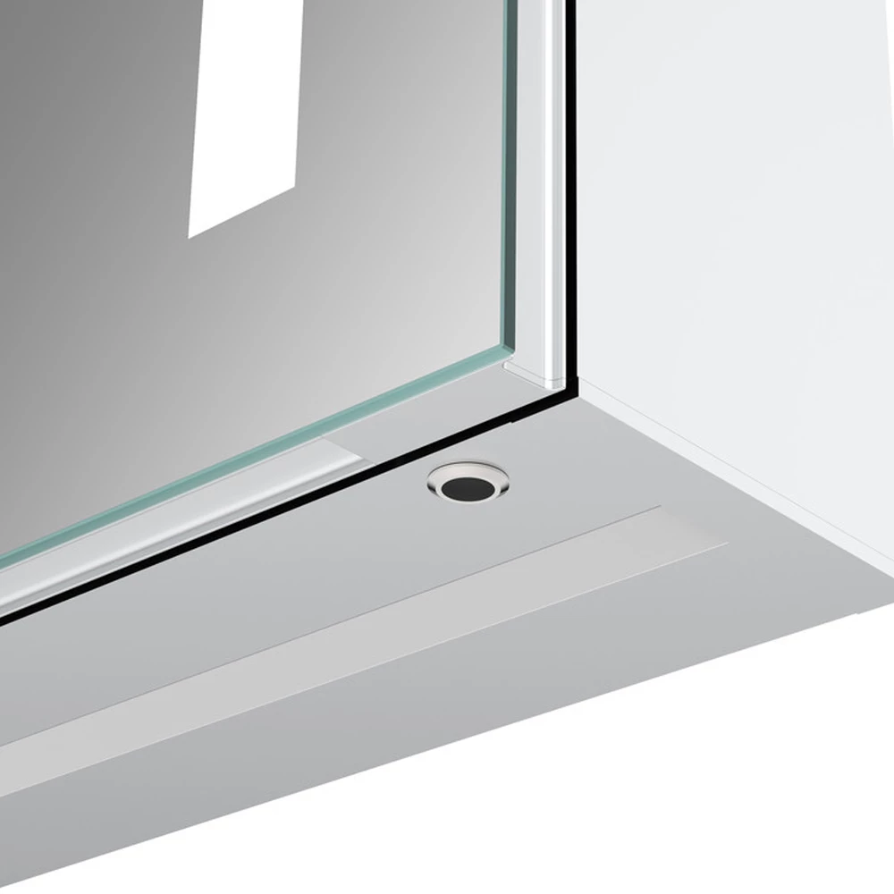 Signature Freya 2-Door LED Mirrored Bathroom Cabinet With Demister Pad 700mm H X 600mm W 3 Signature Freya 2-Door LED Mirrored Bathroom Cabinet With Demister Pad 700mm H X 600mm W