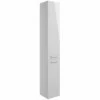 Signature Gothenburg Floor Standing 2-Door Tall Unit 350mm Wide - Grey Gloss -HEATANDPLUMB Sales signature gothenburg bathroom furniture unit sign103604