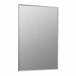 Signature Hugo Rectangular Bathroom Mirror 600mm H X 400mm W -HEATANDPLUMB Sales signature hugo bathroom mirror dims0060 3