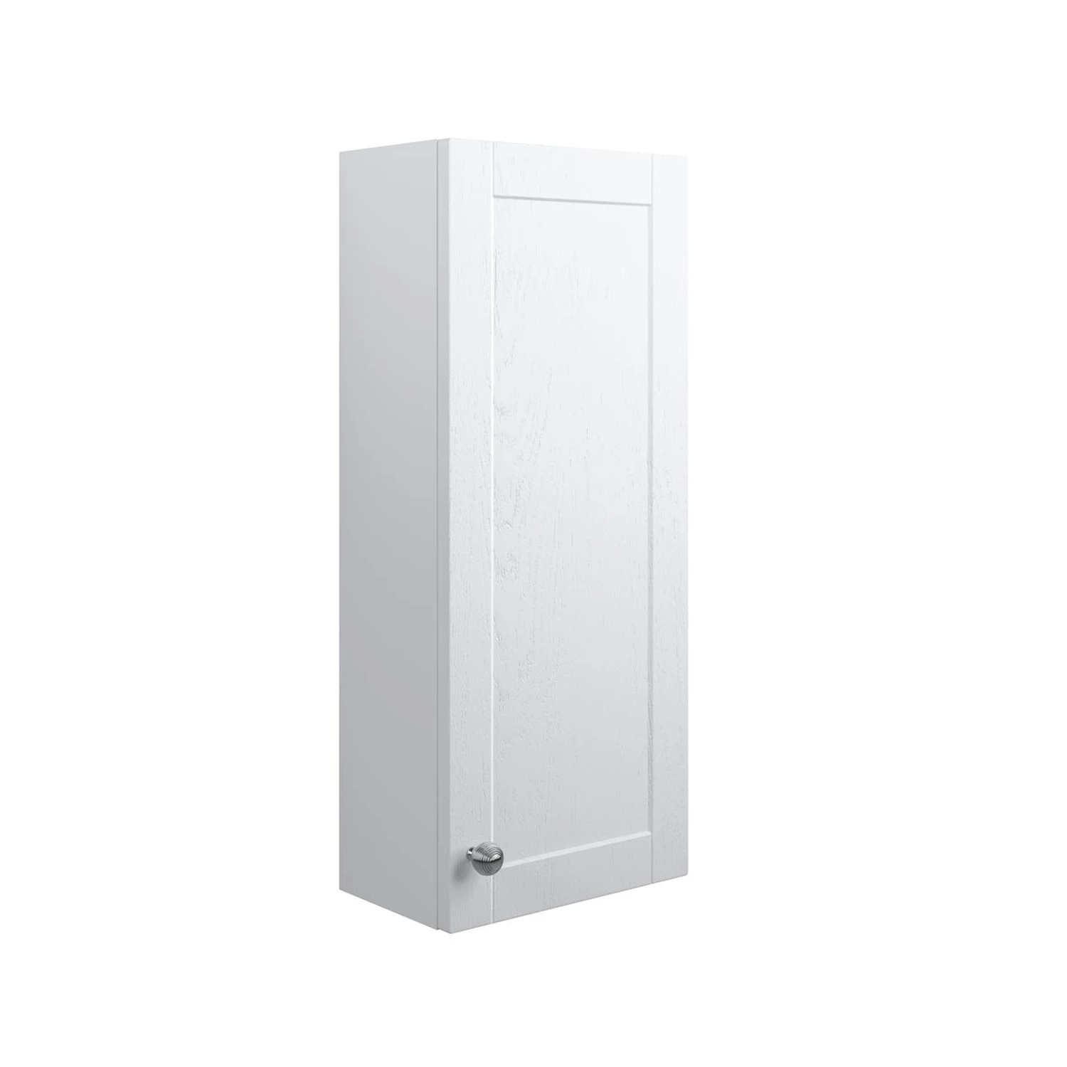 Signature Malmo Wall Hung 1-Door Storage Unit 300mm Wide - Satin White Ash 4 Signature Malmo Wall Hung 1-Door Storage Unit 300mm Wide - Satin White Ash - Image 2