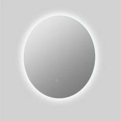 Signature Matilda Round Back-Lit LED Bathroom Mirror With Touch Sensor 500mm Diameter -HEATANDPLUMB Sales signature matilda bathroom mirror dimr0024 3