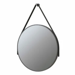 Signature Molly Round Bathroom Mirror 600mm Diameter - Matt Black 9 Signature Molly Round Bathroom Mirror 600mm Diameter - Matt Black -HEATANDPLUMB Sales signature molly bathroom mirror dimr0044