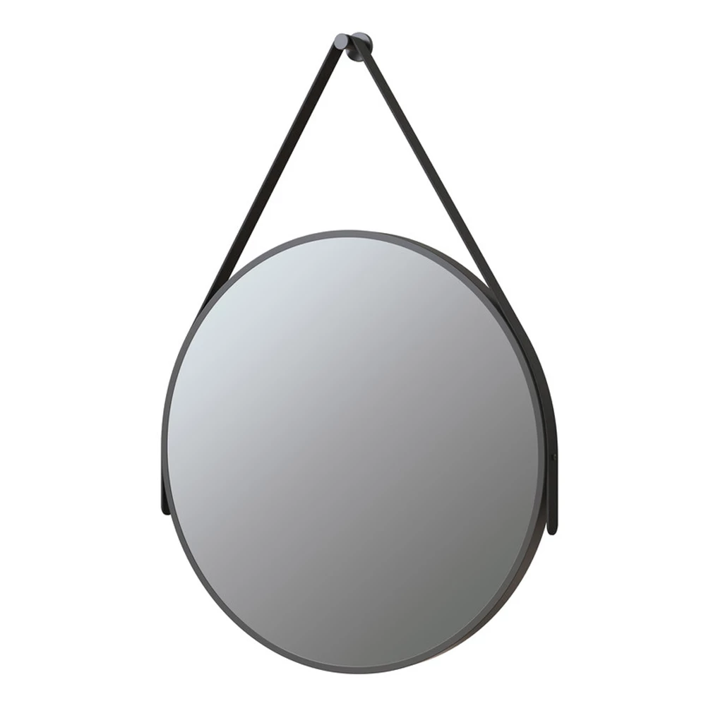 Signature Molly Round Bathroom Mirror 600mm Diameter - Matt Black 5 Signature Molly Round Bathroom Mirror 600mm Diameter - Matt Black - Image 3