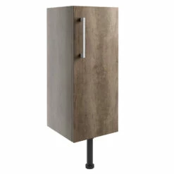 Signature Oslo Floor Standing 1-Door Base Unit 300mm Wide - Nebraska Oak -HEATANDPLUMB Sales signature oslo bathroom furniture dift1280 1
