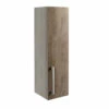 Signature Oslo Wall Hung 1-Door Storage Unit 200mm Wide - Nebraska Oak -HEATANDPLUMB Sales signature oslo bathroom furniture dift1300 1