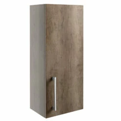 Signature Oslo Wall Hung 1-Door Storage Unit 300mm Wide - Nebraska Oak
