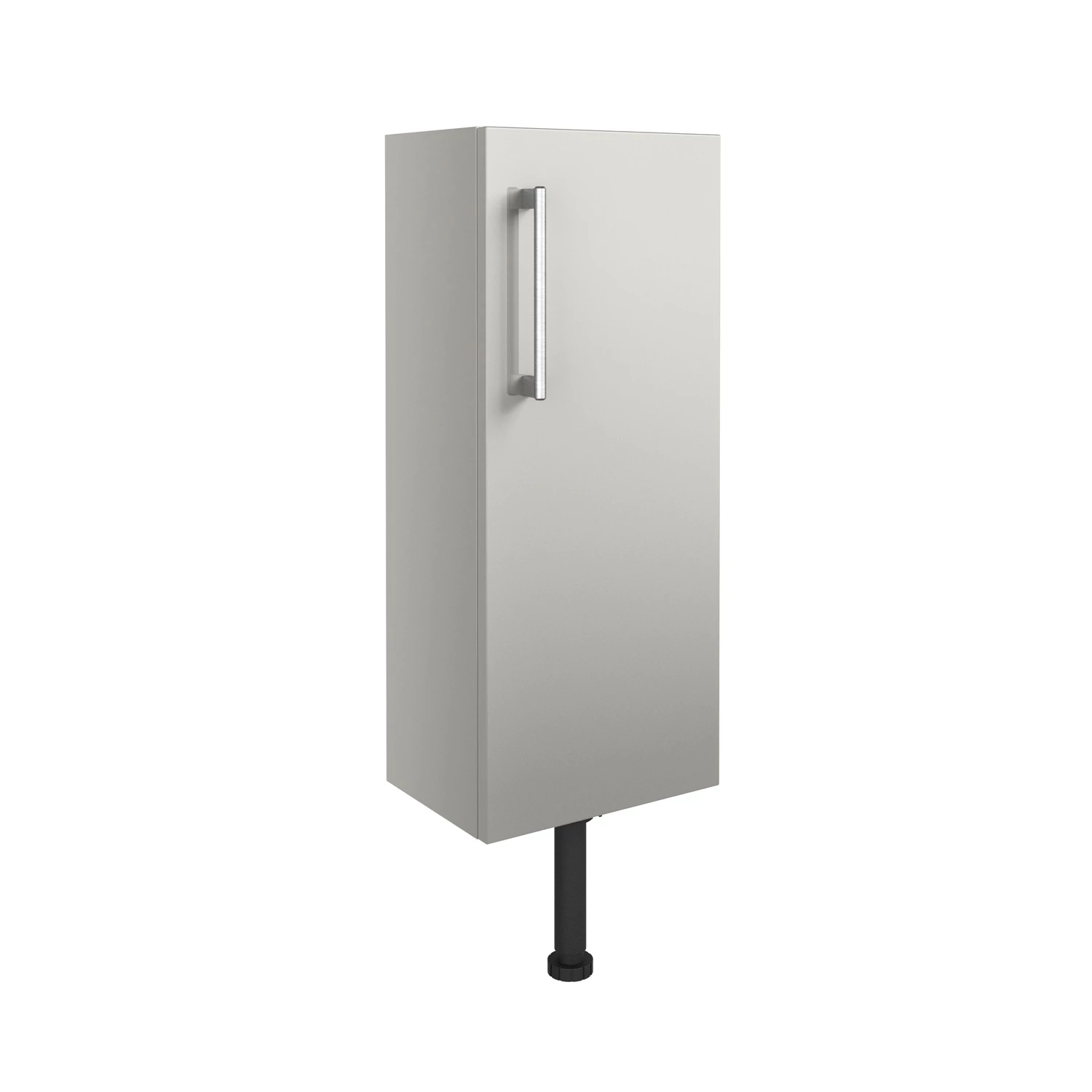 Signature Oslo Floor Standing 1-Door Slim Base Unit 300mm Wide - Light Grey Gloss 3 Signature Oslo Floor Standing 1-Door Slim Base Unit 300mm Wide - Light Grey Gloss