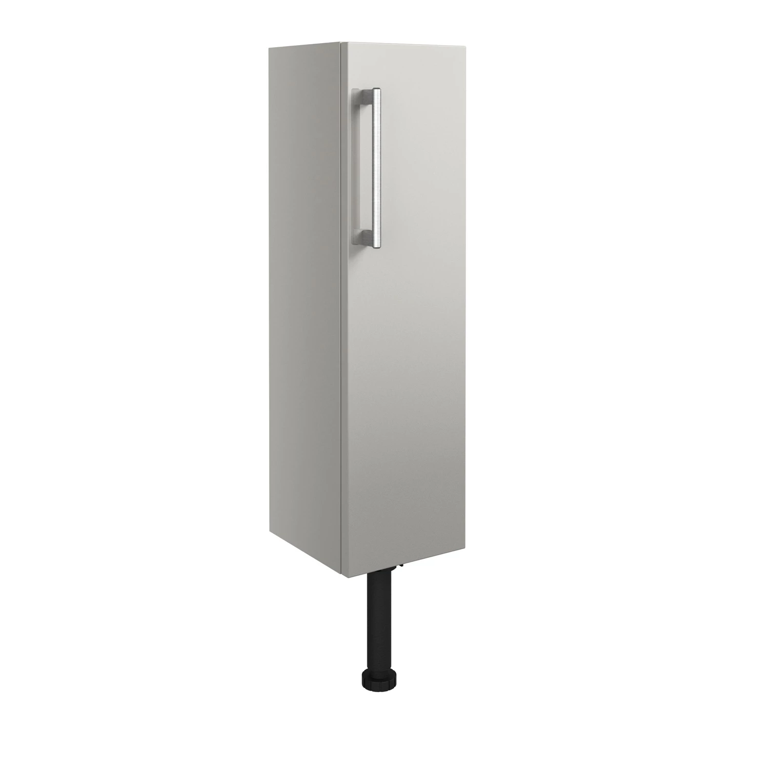 Signature Oslo Floor Standing 1-Door Slim Base Unit 200mm Wide - Light Grey Gloss 3 Signature Oslo Floor Standing 1-Door Slim Base Unit 200mm Wide - Light Grey Gloss