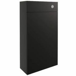 Signature Oslo Slim Back To Wall WC Toilet Unit 500mm Wide - Matt Graphite Grey -HEATANDPLUMB Sales signature oslo bathroom furniture dift2020