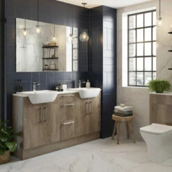 Signature Oslo Floor Standing 2-Door Vanity Unit 500mm Wide - Nebraska Oak 7 Signature Oslo Floor Standing 2-Door Vanity Unit 500mm Wide - Nebraska Oak -HEATANDPLUMB Sales signature oslo vanity unit sgolfs2dovu5